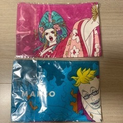 ワンピース タオル2枚セット  一番くじ 新たな夜明け