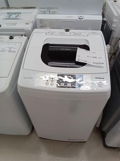 ★ジモティ割あり★ HITACHI 洗濯機 NW-50B 5.0kg 18年製 動作確認／クリーニング済み TC3091