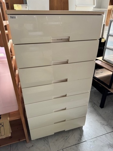 fits   お取り引き中です！チェスト 衣類収納　タンス　7段　中古