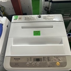 早い者勝ち大セール‼️‼️＋ご来店時、ガン×2お値引き‼️Panasonic(パナソニック) 2019年製 5.0kg 洗濯機🎉