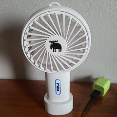 小型 扇風機　手持ち扇風機の画像