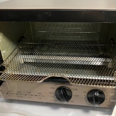 O2405-985 日立オーブントースター HTO-CF50 2018年製 通電確認済 汚れ残りあり 現状お渡しの画像