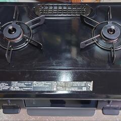 【中古】リンナイ　ガステーブル　LPガス　KGM64BK2L