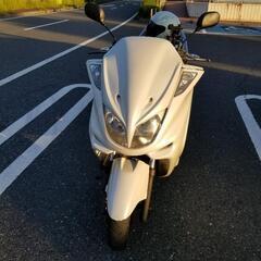 マジェスティC 白カスタム 実働車 値下げ交渉受け付けてます。