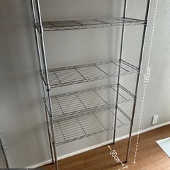 【お譲りします】家具 収納家具 スチールラック
