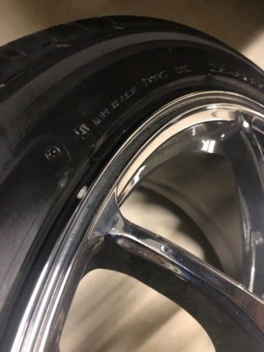 18インチ　ワークエモーション極　pcd100 ５穴