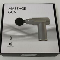 【中古】マッサージガン ブラック マッサージ器　筋膜リリース ミ...