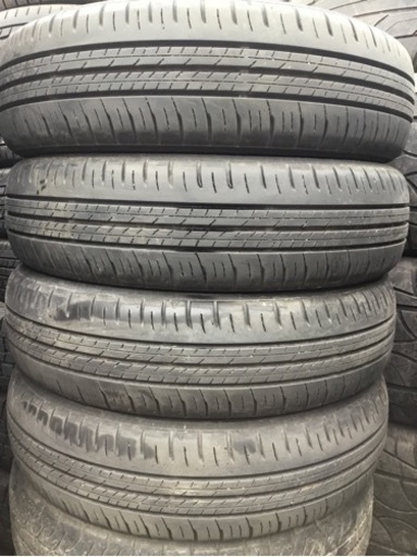 バリ溝 155/65R14 ダンロップ ENASAVE 4本セット
