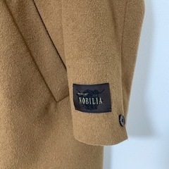 【ほぼ未使用】チェスターコート　キャメルの画像