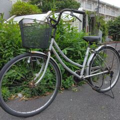 26インチのママチャリです。前後タイヤ新品交換済みです。