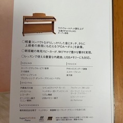 Roland電子ピアノの画像