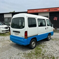 総額13.0万円★車検R7年4月★車内広々フラット軽箱バン★Tベル済★スバル サンバーバン VB(TV1) 13.9万キロ 平成12年式 ホワイトの画像