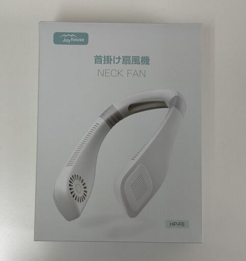 【新品】 首掛け扇風機 ブラック NECK FAN HP-F6