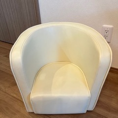 子供用　キッズソファー　オレンジ