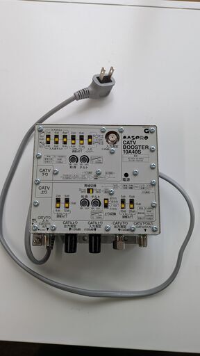 CATVブースター 40dB型 屋内用 10A40S