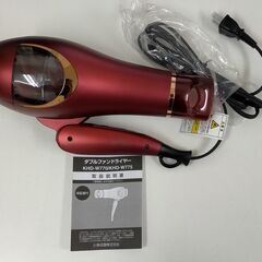 KOIZUMI　MONSTER　ダブルファンドライヤー　レッド　...