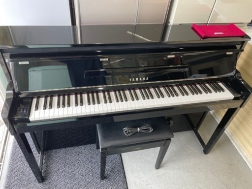 YAMAHA ヤマハ ハイブリッドピアノ NU1 2012年製 88鍵盤 電子ピアノ アップライトピアノ キーカバー/椅子付き 音出し