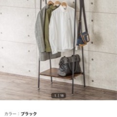 ハンガーラック  収納