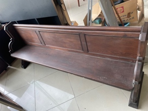 アンティークベンチ　イギリス約120年前