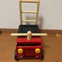 アイムトイ　消防車　手押し車の画像