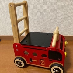 アイムトイ　消防車　手押し車の画像
