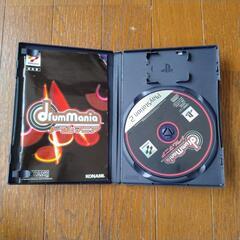 PS２　ドラムマニアと専用コントローラーのセットの画像
