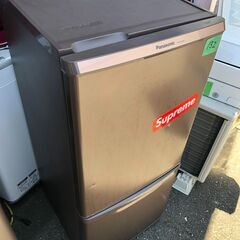 NO 132❗️北九州市配送無料 パナソニック Panasonic 冷蔵庫(138L 右開き) 2ドア マホガニーブラウン NR-B148W-T
