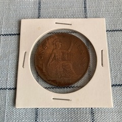 【アンティーク】ONE PENNY コイン