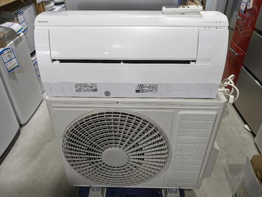 HITACHI 15〜18畳　単相200v 5.6kw ルームエアコン RAS-WM560L2E9(W) 2021年製 早い者勝ち。