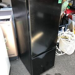 【送料込】冷蔵庫　162L　アマダナ　AT-RF160BK ブラック NO 123❗️北九州市内配送無料 2022年式 冷蔵庫 ブラック AT-RF160-BK