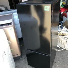 NO 123❗️北九州市内配送無料 2022年式 冷蔵庫 ブラック AT-RF160-BK [