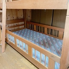 家具 ベッド 二段ベッドの画像
