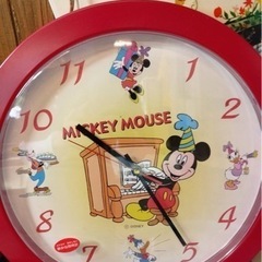 掛け時計　ミッキー