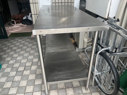 ④maruzen　ステンレス作業台 作業台 厨房機器 机