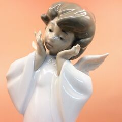 リヤドロ 天使の考え事 うん、そうしよう｜LLADROの画像