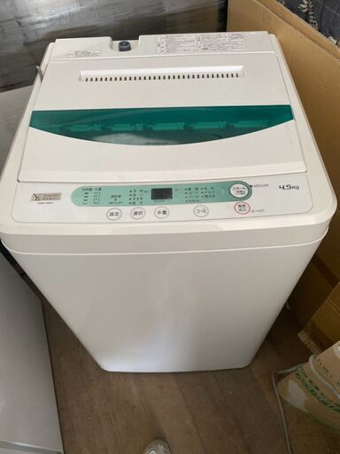 NO 138❗️ 北九州市内配送設置無料 2020年式 YAMADASELECT(ヤマダセレクト） YWMT45G1 ヤマダ電機オリジナル 全自動電気洗濯機 (4.5kg)