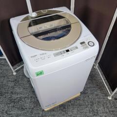 ?‍♂️h060914売約済み❌6209‼️配送設置は無料?‼️最新2022年製✨SHARP 7kg 洗濯機