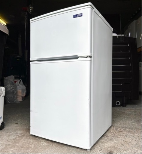 札幌市内配送可 19年製 ヤマダ電機 YAMADA 90L 小型2ドア冷凍冷蔵庫 YRZ-C09G1