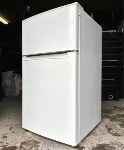 札幌市内配送可 20年製 Haier ハイアール amadana 85L 2ドア冷凍冷蔵庫 AT-RF85B