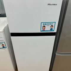 ★ジモティ割あり★ Hisense 冷蔵庫 HR-B12HW 124L 23年製 動作確認／クリーニング済み KJ5209