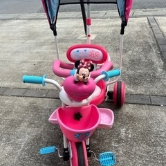 ミニーマウス　三輪車　バギーの画像