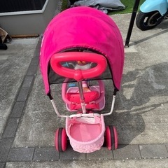 ミニーマウス　三輪車　バギーの画像
