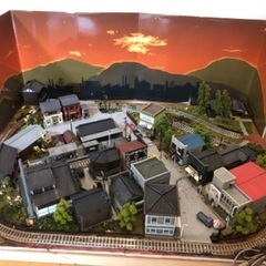 ディアゴスティーニ？Nゲージ昭和の町並み巨大ジオラマの画像