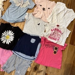 90サイズ　女の子　夏服の画像