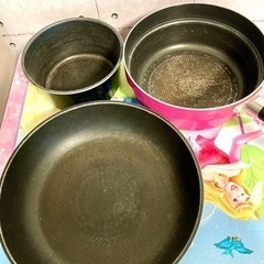 鍋　フライパンの画像