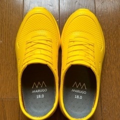 【新品】ワークマン　キッズ　レインシューズ　18cm