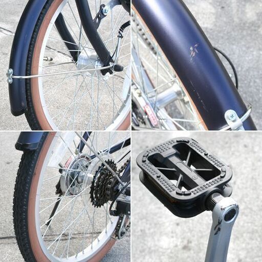使用感少なめ キャプテンスタッグ リリアン 折り畳み自転車 20