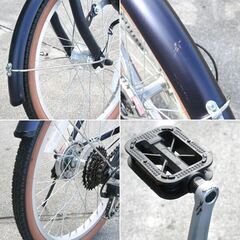 使用感少なめ キャプテンスタッグ リリアン 折り畳み自転車 20