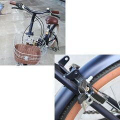 使用感少なめ キャプテンスタッグ リリアン 折り畳み自転車 20