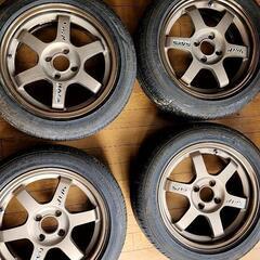 『引き渡し決定』RAYS　TE37　15インチ 4穴